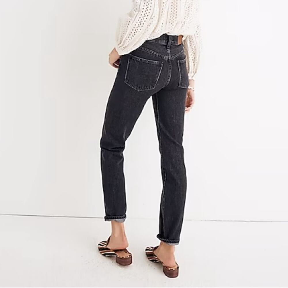 Madewell The Perfect Vintage Jean in Roxstone Wash: Knee-Rip Edition Women’s 24 - Picture 3 of 12
